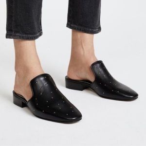 Closeout!▪️Rag & Bone Tate Black Studded Leather Loafers-9.5